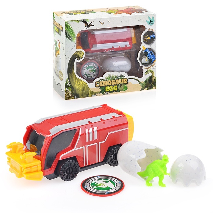 

Игрушечная машинка Oubaoloon 11,5х5х4,5 см, яйцо с динозавром, диск, в коробке, 11,5х5х4,5 см, яйцо с динозавром, диск, в коробке