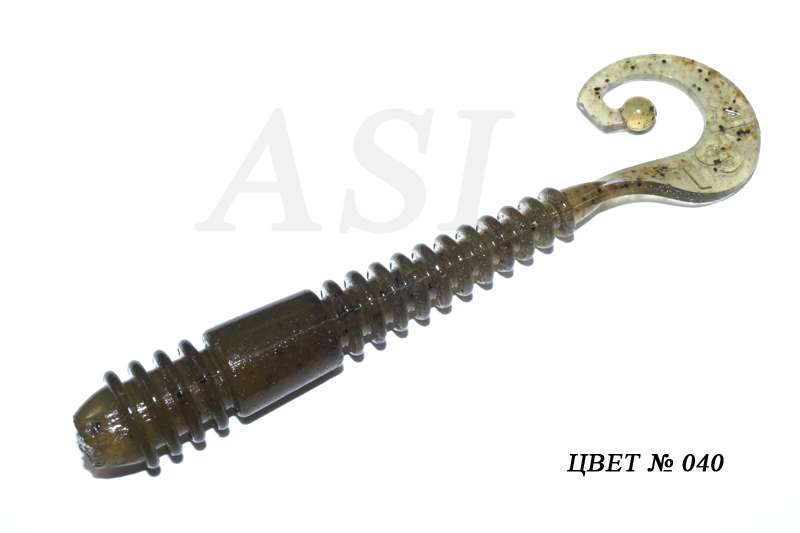 

Силиконовая приманка ASL Джим цв. 040 L-5см 12шт/уп, Джим