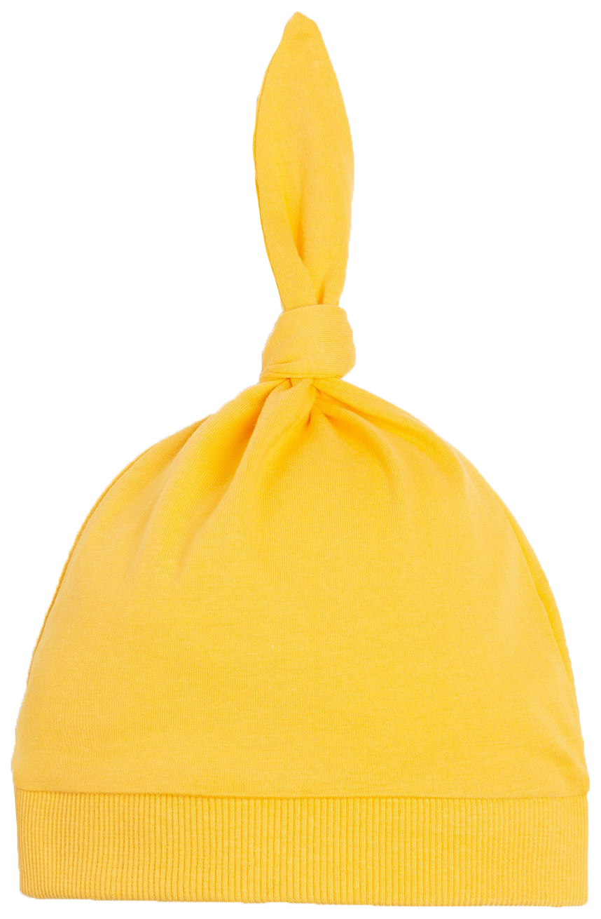 Чепчик (шапочка) детская, цвет жёлтый, размер 44