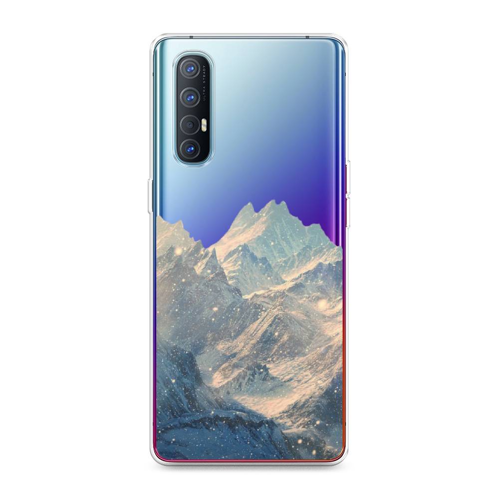 

Чехол Awog на Oppo Reno 3 Pro "Горы арт 2", Разноцветный, 252550-10
