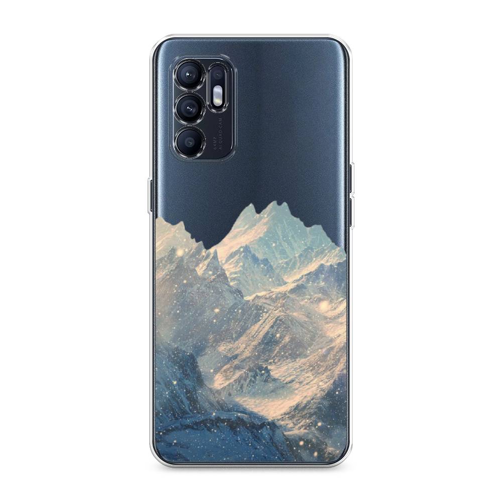 

Чехол Awog на Oppo Reno 6 "Горы арт 2", Разноцветный, 257850-10