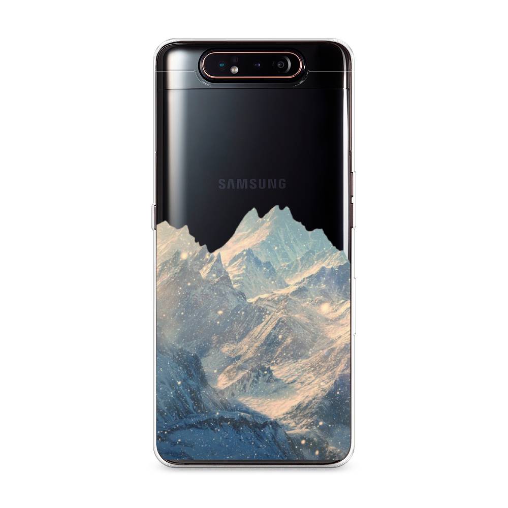 

Чехол Awog на Samsung Galaxy A80 "Горы арт 2", Разноцветный, 28350-10