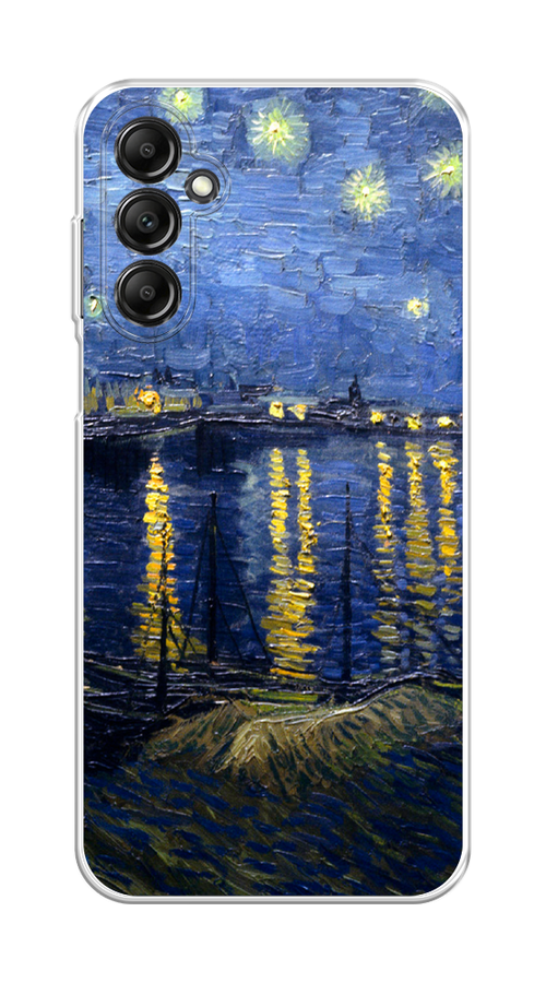 

Чехол на Samsung Galaxy A15 "Звездная ночь над Роной", Синий;желтый, 2108950-1