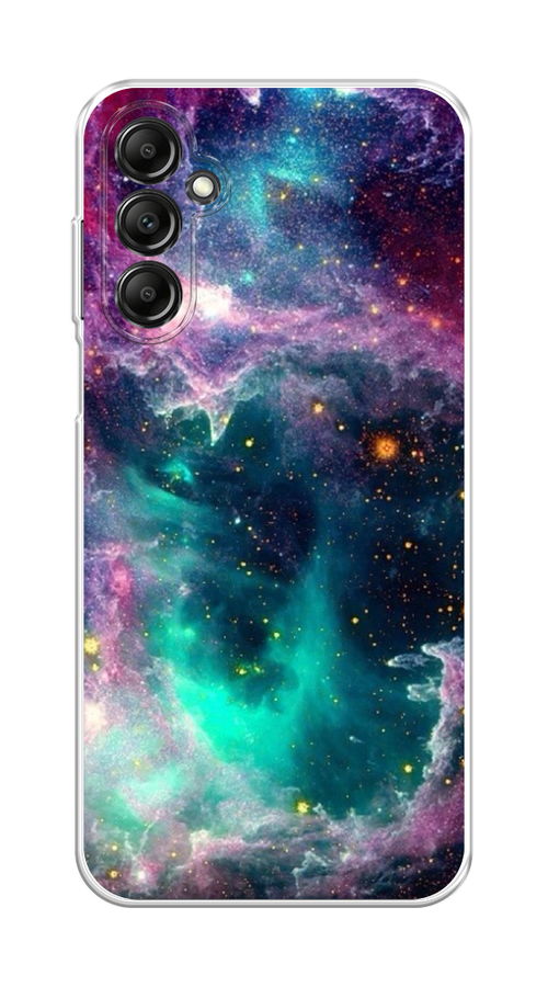 

Чехол на Samsung Galaxy A15 "Звездные облака", Розовый;бежевый, 2108950-1