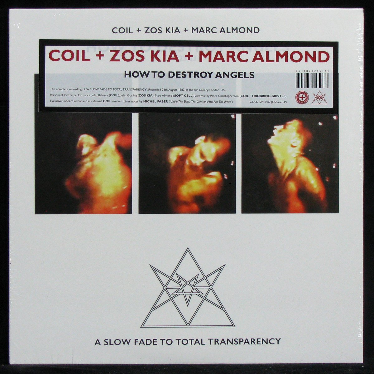 

Coil Zos Kia Marc Almond - How To Destroy Angels (LP)