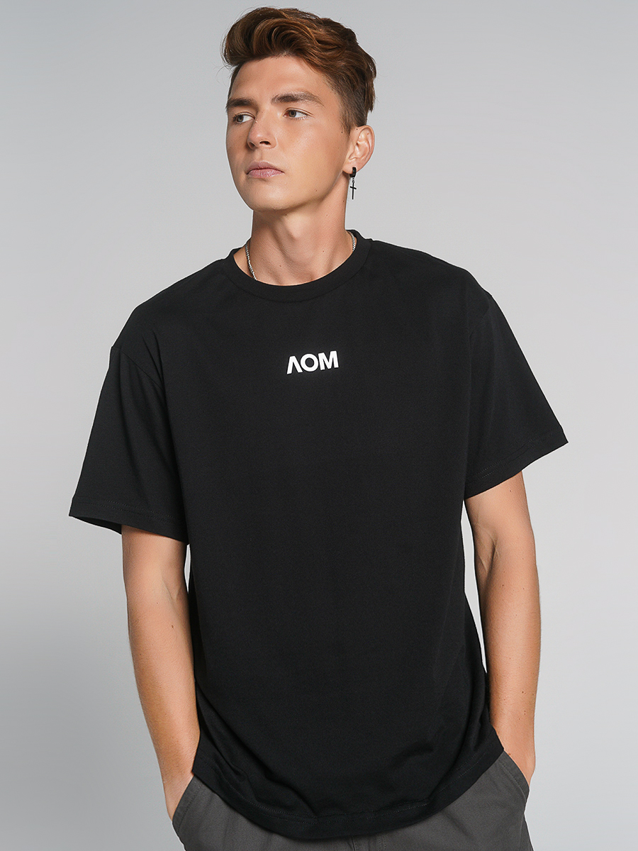 

Футболка мужская ТВОЕ 82512 черная M, 82512