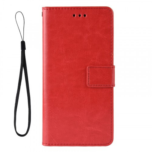 фото Чехол (книжка) wallet glossy с визитницей для iphone 12 / 12 pro (красный) epik