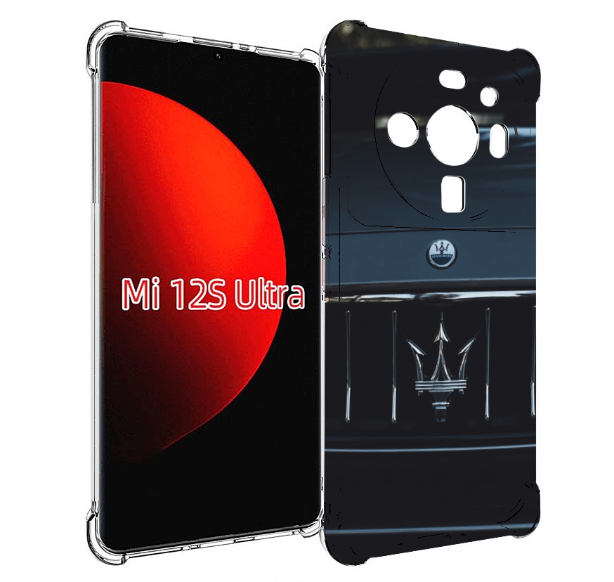 

Чехол MyPads мазерати maserati 2 для Xiaomi 12S Ultra, Прозрачный, Tocco