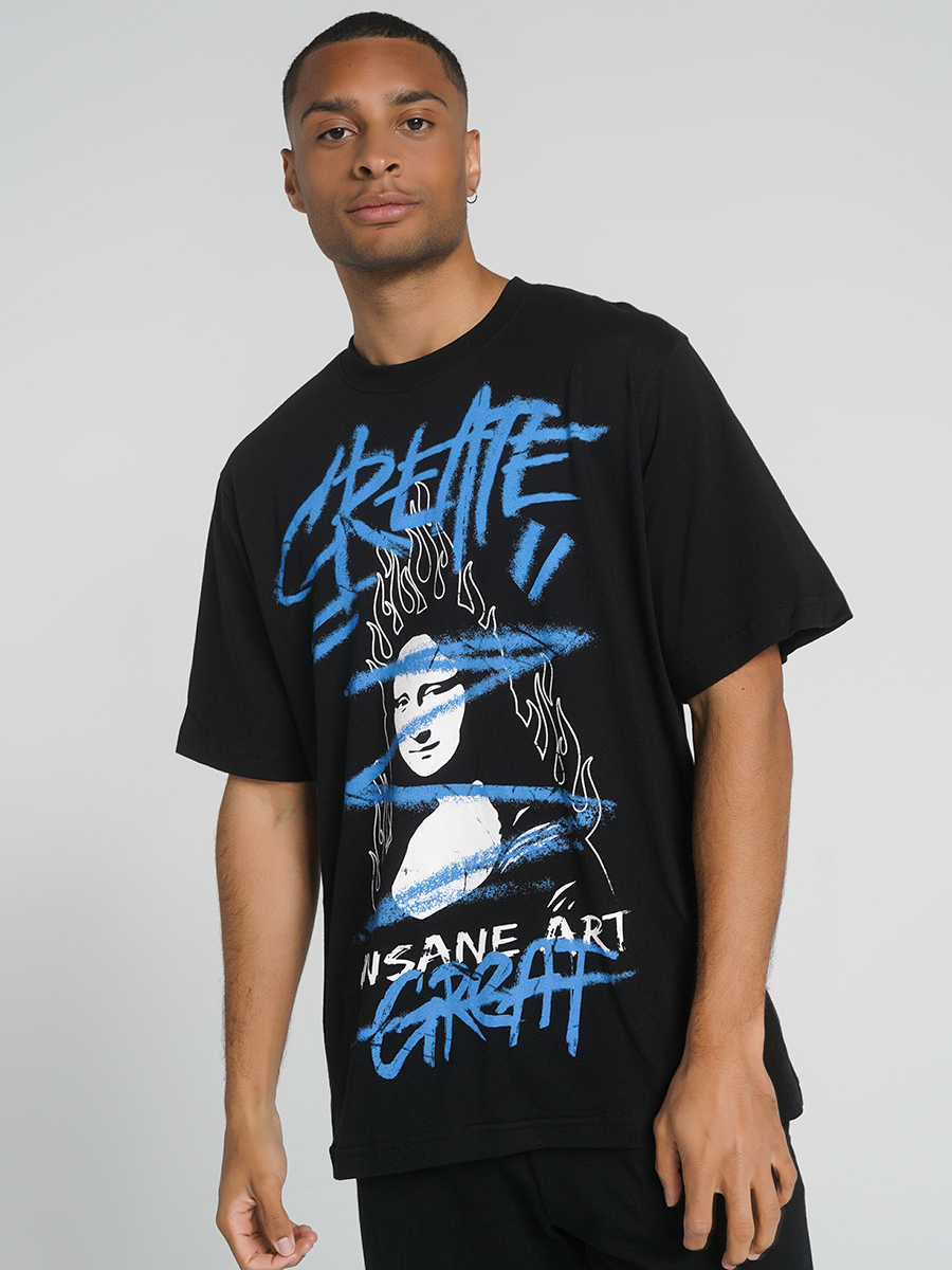 

Футболка мужская ТВОЕ 84802 черная XL, 84802