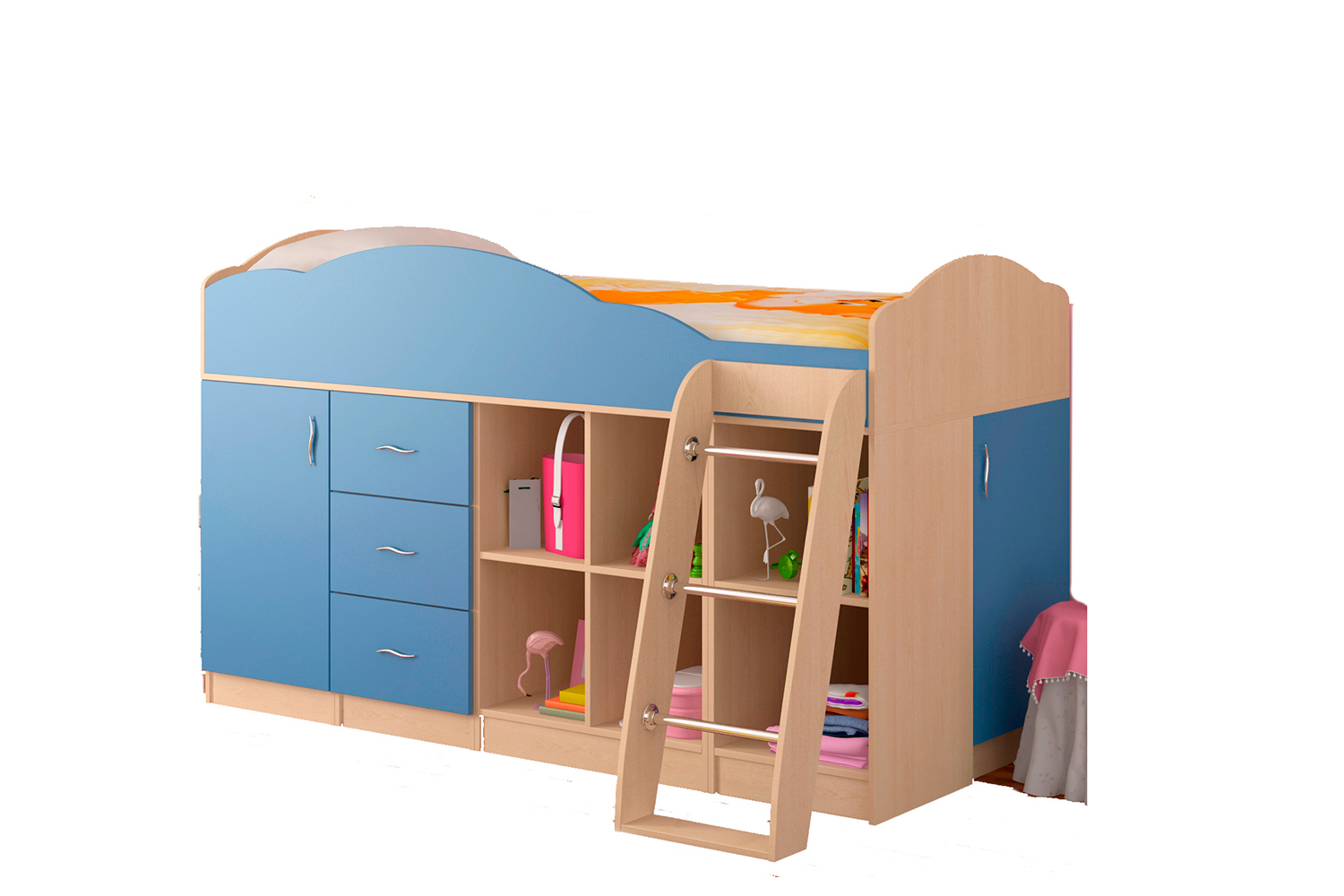 

Кровать-чердак Hoff Дюймовочка 80391062, Дюймовочка