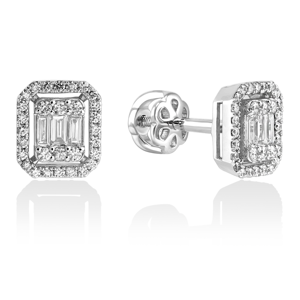 

Серьги из золота MOSTAR JEWELLERY MP00109-KP-2, бриллиант, MP00109-KP-2