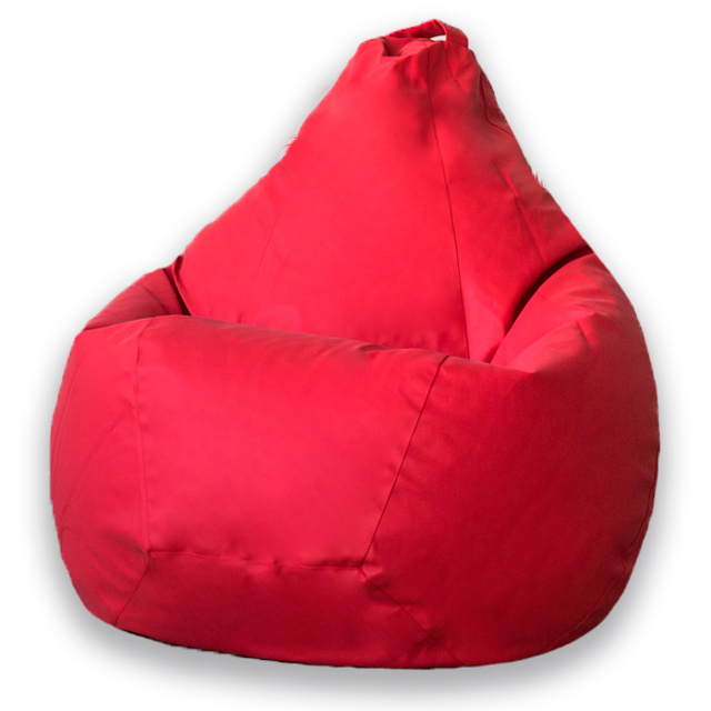 фото Кресло мешок груша фьюжн красное 2xl, классический dreambag