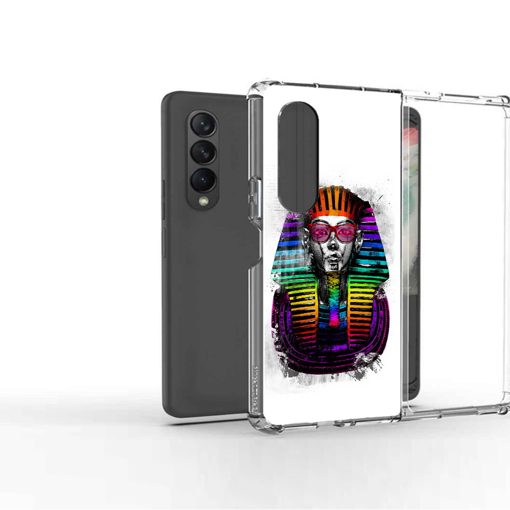 

Чехол MyPads Tocco для Samsung Galaxy Z Fold2 модная богиня, Прозрачный, Tocco