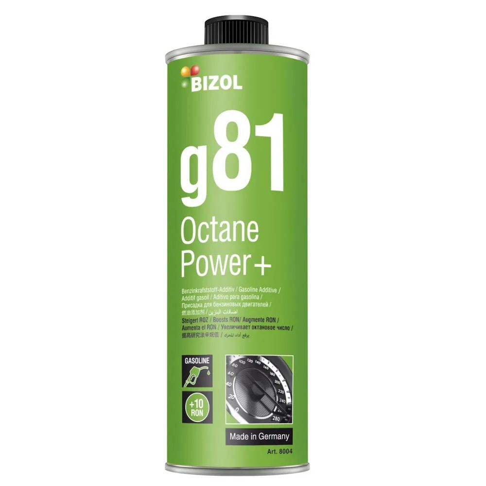 Присадка для повышения октанового числа BIZOL 8004 Octane Power+ G81, 0,25 л