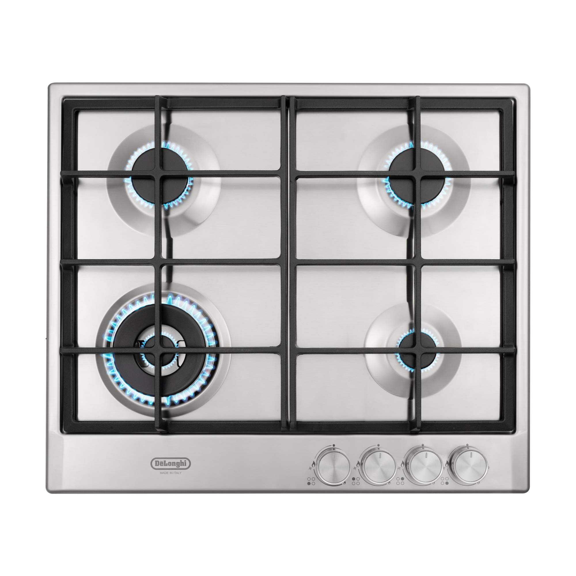 

Встраиваемая варочная панель газовая Delonghi NSL 460 X RUS белый, NSL 460 X RUS