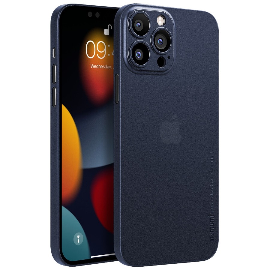 

Чехол Memumi Ultra Slim 0.3mm PP для iPhone 13 Pro Max 6.7inch Blue (AFC213602)