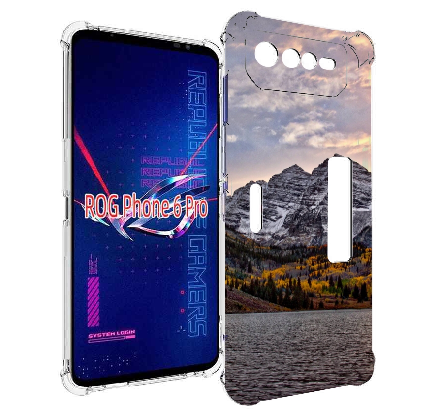 

Чехол MyPads горы-колорадо для Asus ROG Phone 6 Pro, Прозрачный, Tocco