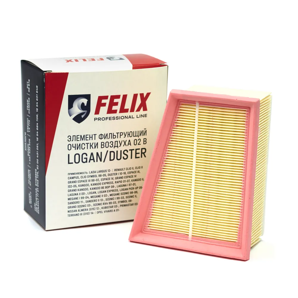 Фильтр воздушный Felix 02 В Logan Duster