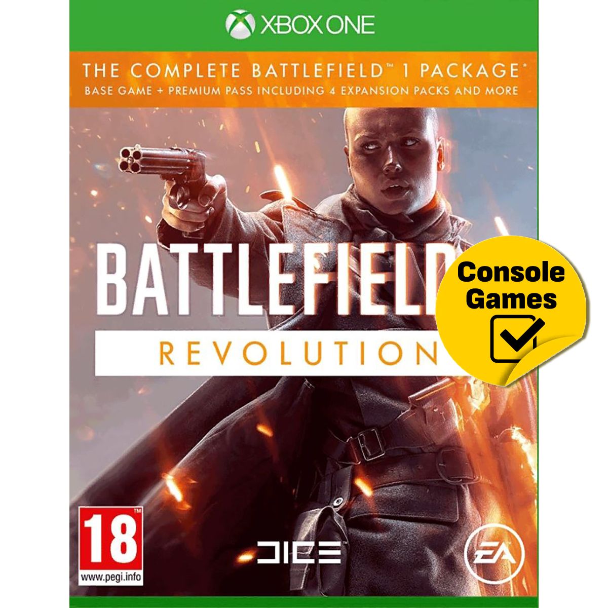 Игра Battlefield 1 Revolution Xbox One русские субтитры 2500₽