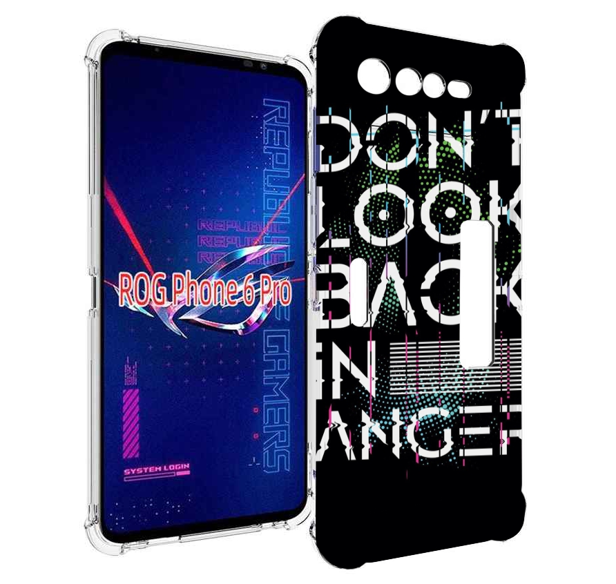 

Чехол MyPads графический-текст для Asus ROG Phone 6 Pro, Прозрачный, Tocco