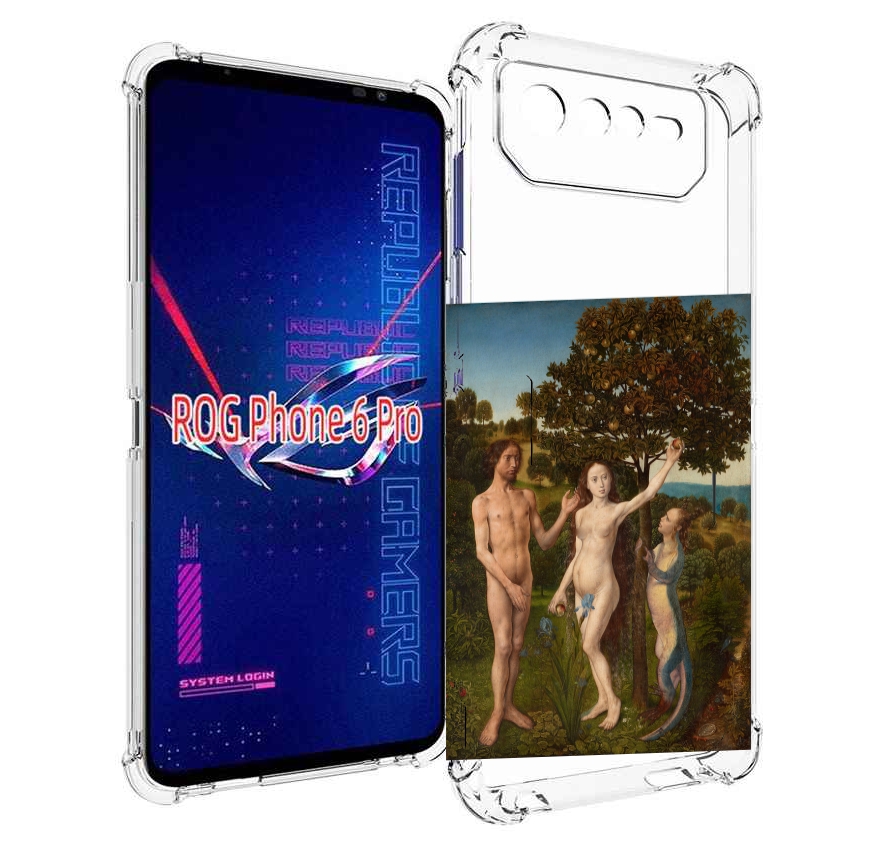 

Чехол MyPads грехопадение для Asus ROG Phone 6 Pro, Прозрачный, Tocco