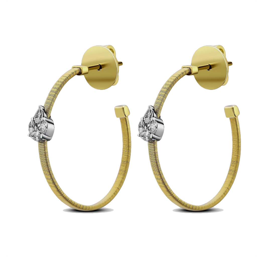 

Серьги из золота MOSTAR JEWELLERY SP001142KPG, бриллиант, SP001142KPG