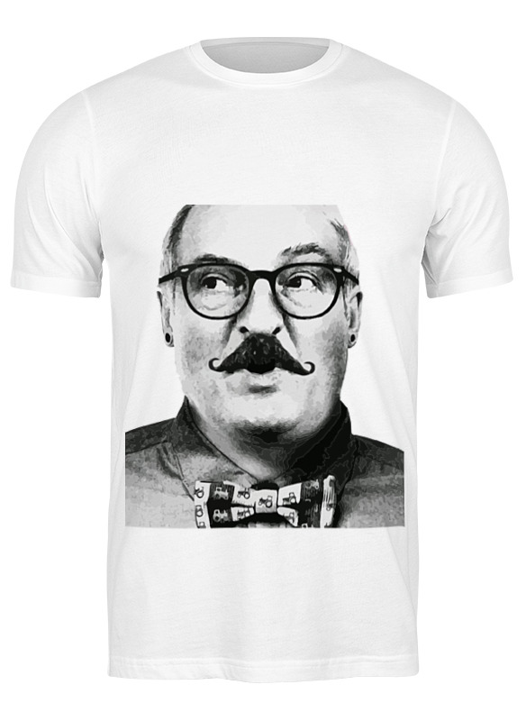 

Футболка мужская Printio Лукашенко хипстер белая 3XL, Белый, Лукашенко хипстер