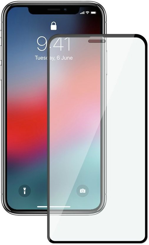 

Защитное стекло DEPPA (62444) 3D для iPhone Xs Max/11 Pro Max черное 0,3мм