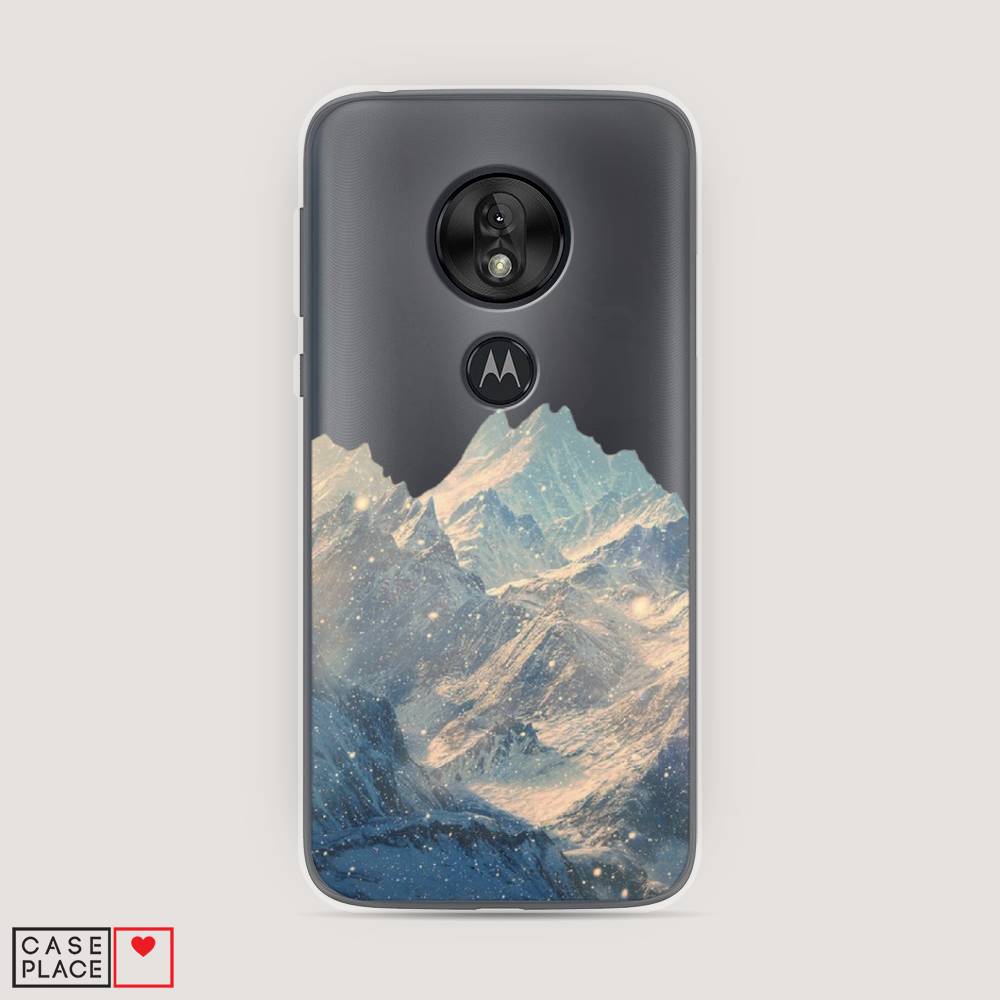 

Чехол Awog на Motorola Moto G7 Play / Моторола Мото G7 Play "Горы арт 2", Разноцветный, 241250-10