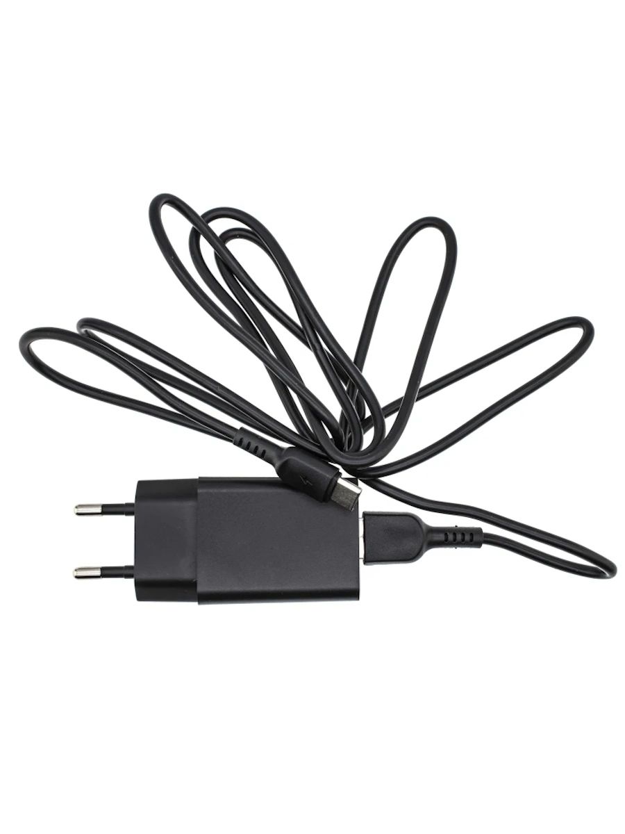 Сетевое зарядное устройство DVTech CB-TC-2A5V type-c - usb 1xUSB Type-C 2 А Чёрный