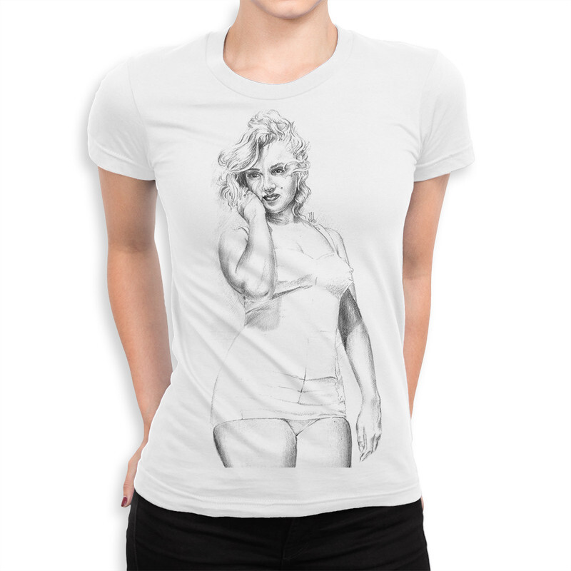 

Футболка женская Dream Shirts Мэрилин Монро 999924111 белая 3XL, Мэрилин Монро 999924111