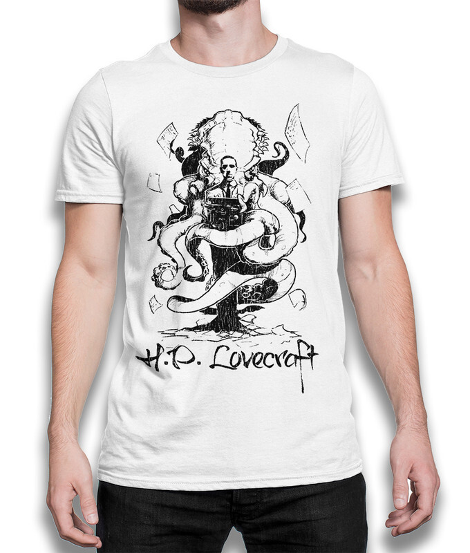 

Футболка мужская DS Apparel Лавкрафт и Ктулху 9898922-2 белая XL, Белый, Лавкрафт и Ктулху 9898922-2