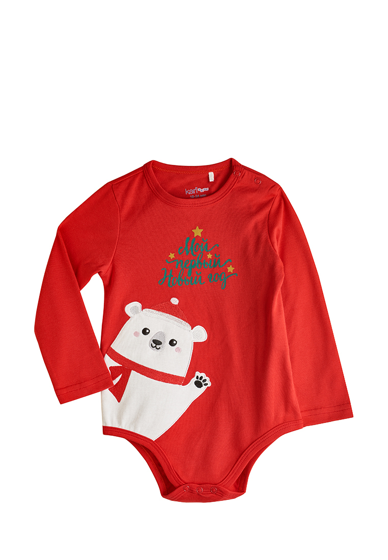 

Боди детское Kari baby AW21B148 цв. красный р. 56, AW21B148