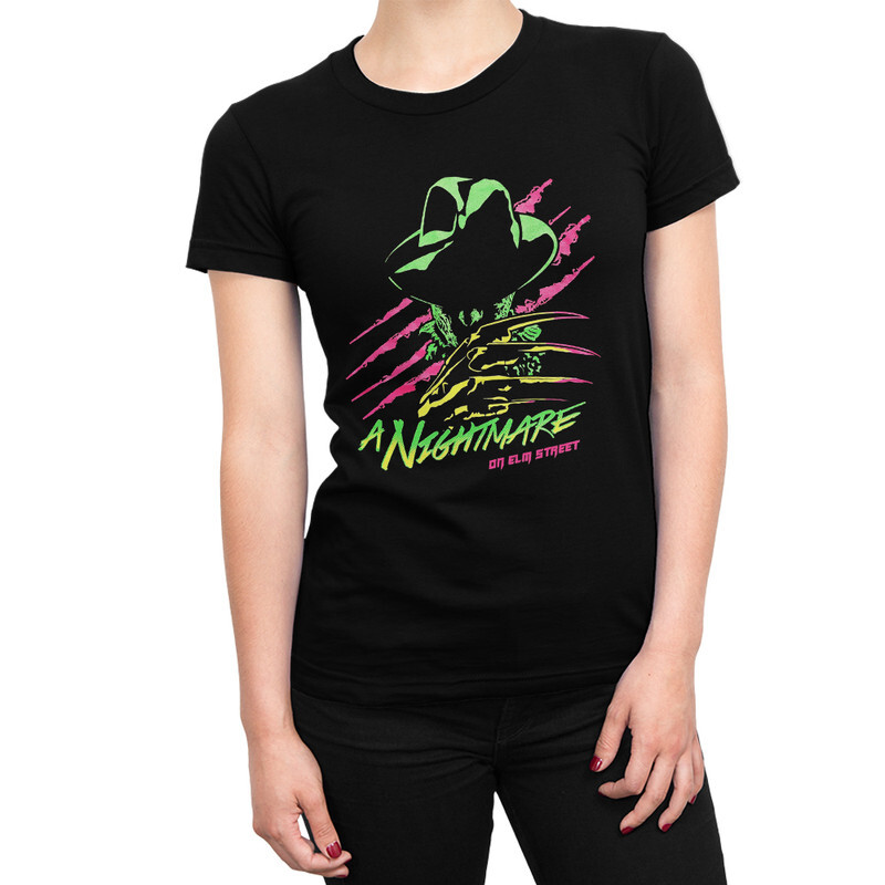 

Футболка женская Dream Shirts Фредди Крюгер - Кошмар на улице Вязов 999925111 черная M, Фредди Крюгер - Кошмар на улице Вязов 999925111