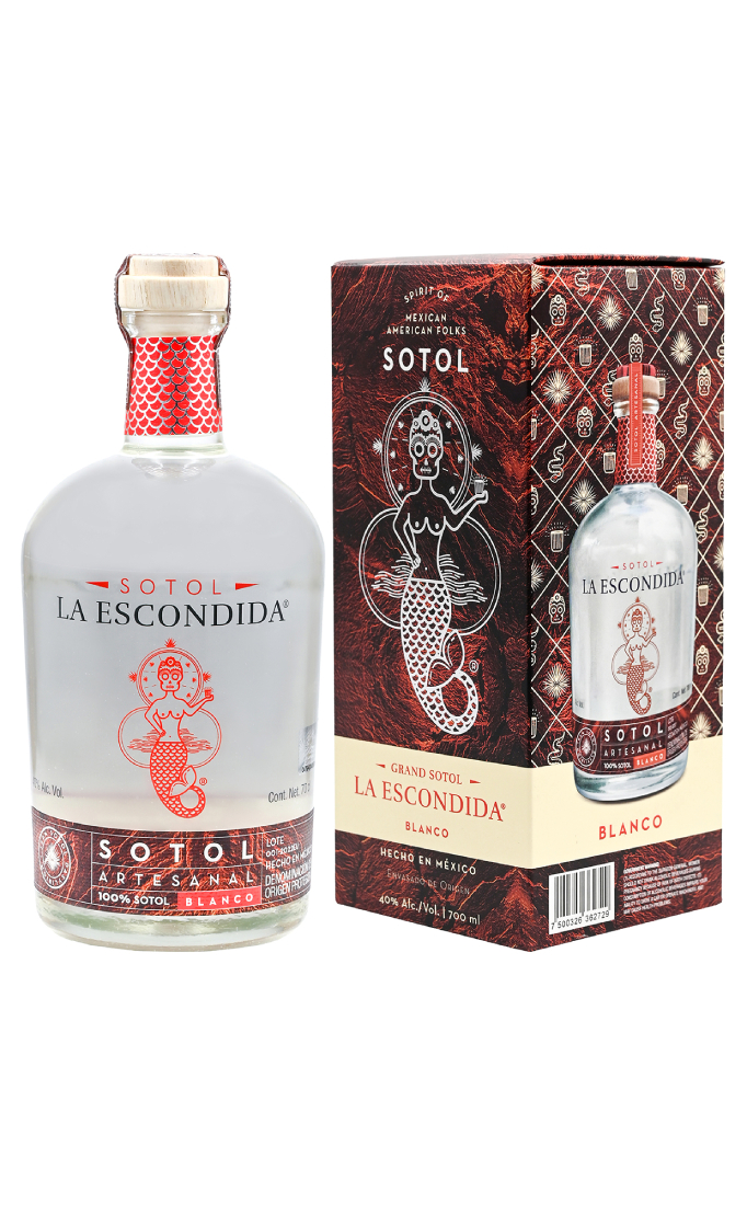 фото Мескаль grand mezcal la escondida sotol, 0.7 л