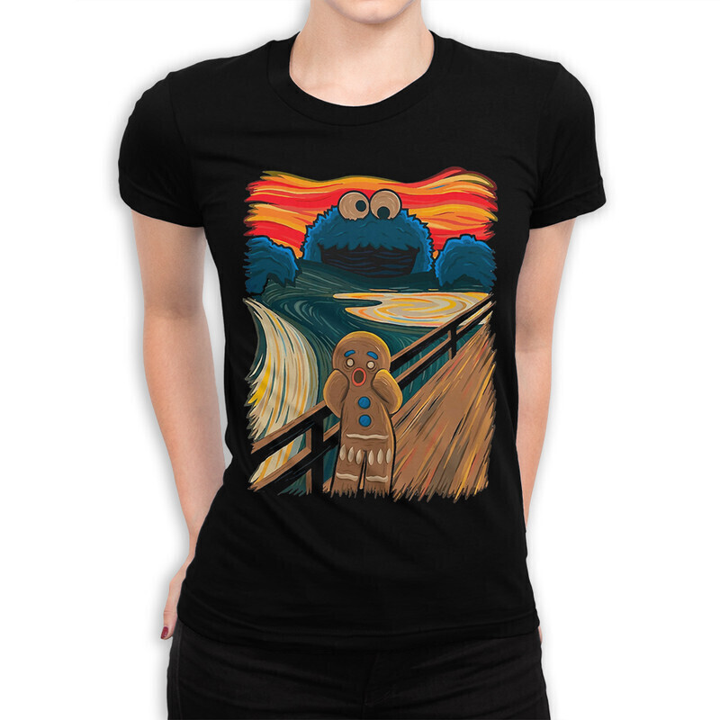 

Футболка женская Dream Shirts Крик 10006071 черная M, Крик 10006071