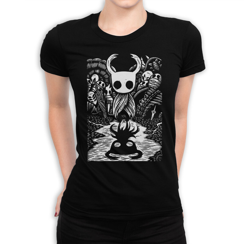 

Футболка женская Dream Shirts Hollow Knight 999926111 черная M, Hollow Knight 999926111