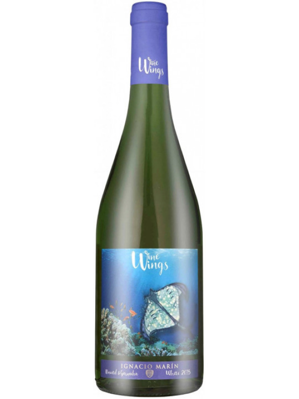 Вино сухое белое Ignacio Marin Wine Wings Manta Ray Moscatel Garnacha, Испания, 0.75 л