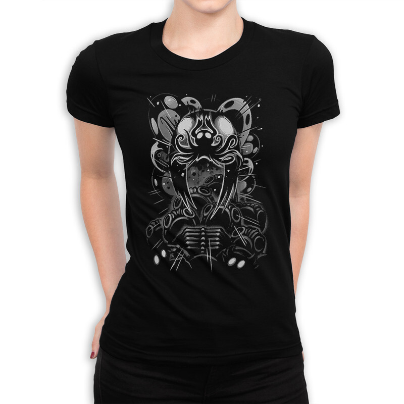 

Футболка женская Dream Shirts Hollow Knight 999927111 черная XS, Hollow Knight 999927111