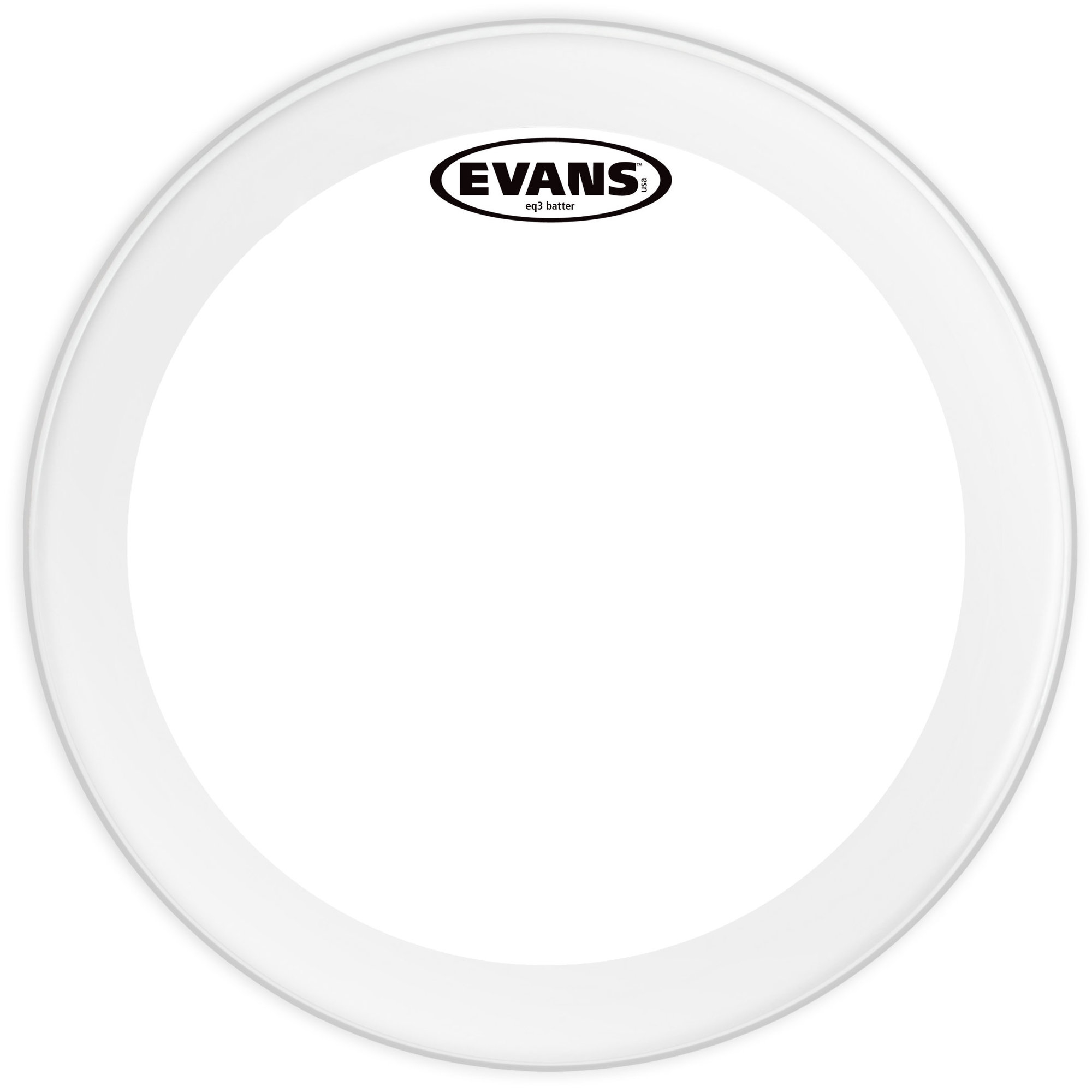 

Пластик для барабана Evans BD24GB3 EQ3 Clear, BD24GB3 EQ3 Clear