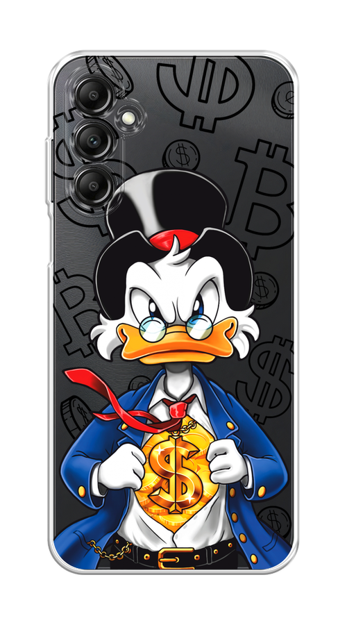 

Чехол на Samsung Galaxy A15 "Scrooge Goldman", Черный;белый;синий, 2108950-1