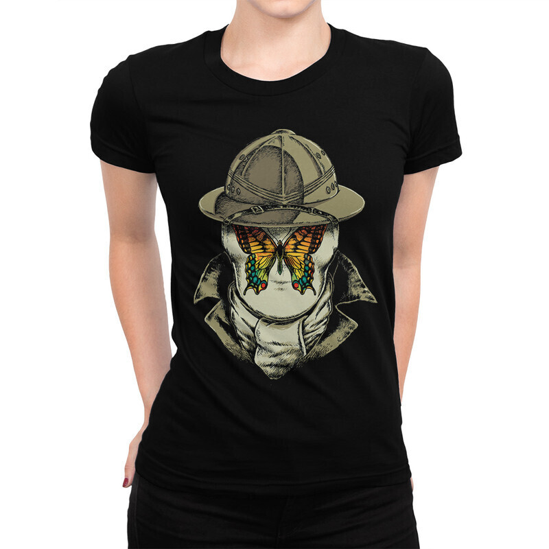 

Футболка женская Dream Shirts Роршах 10006141 черная 3XL, Роршах 10006141