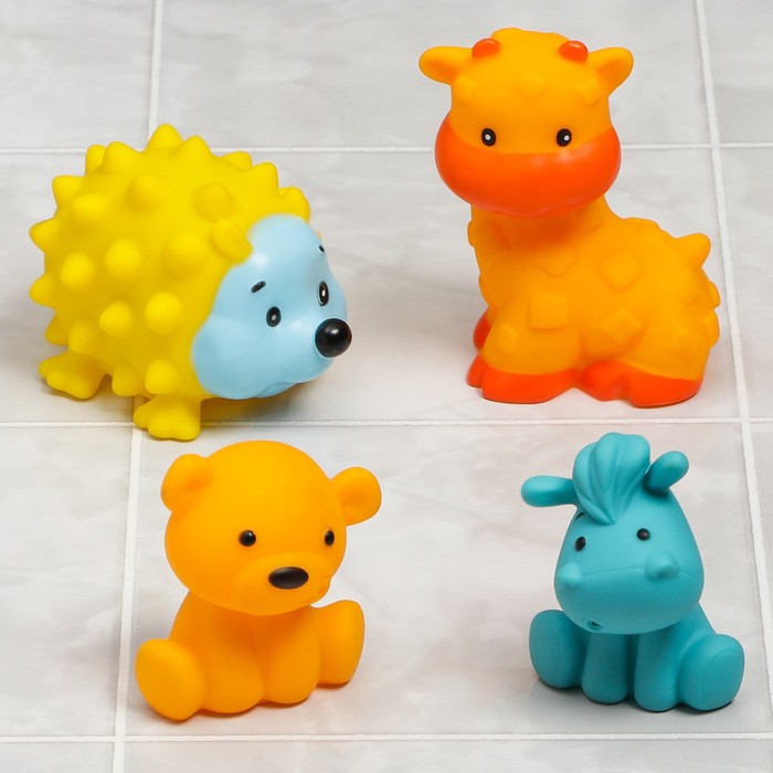 

Игрушки для ванной Крошка Я Друзья, 4 шт, малышей, Друзья, 4 шт, для малышей