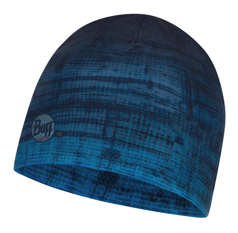 Шапка мужская Buff Microfiber Reversible Hat синяя, one size