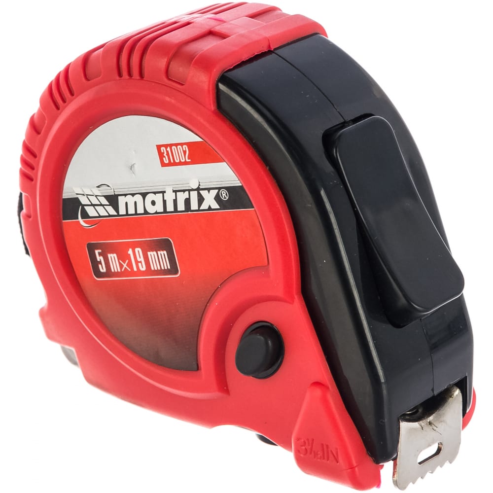 

MATRIX Рулетка Rubber, 5 м х 19 мм, обрезиненный корпус// 31002