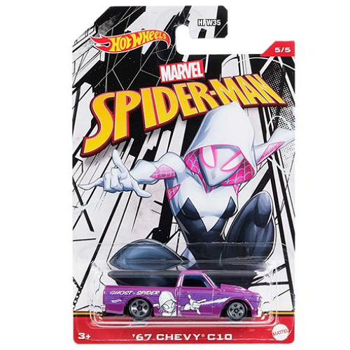 Машинка Hot Wheels Машинка Спайдермена HDG75 машинка hot wheels marvel spiderman hdg77