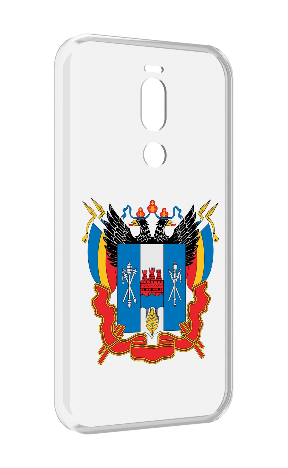 

Чехол Mypads Герб-Ростовская-Область Для Meizu X8, Прозрачный, Tocco