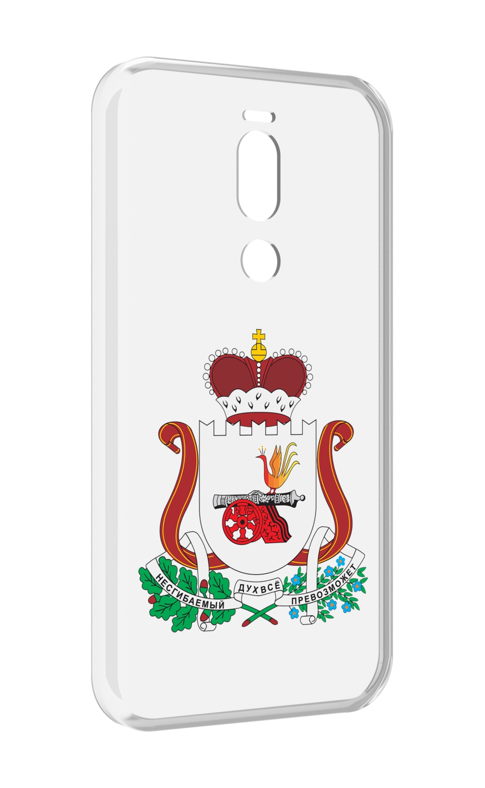 

Чехол Mypads Герб-Смоленскои-Области Для Meizu X8, Прозрачный, Tocco