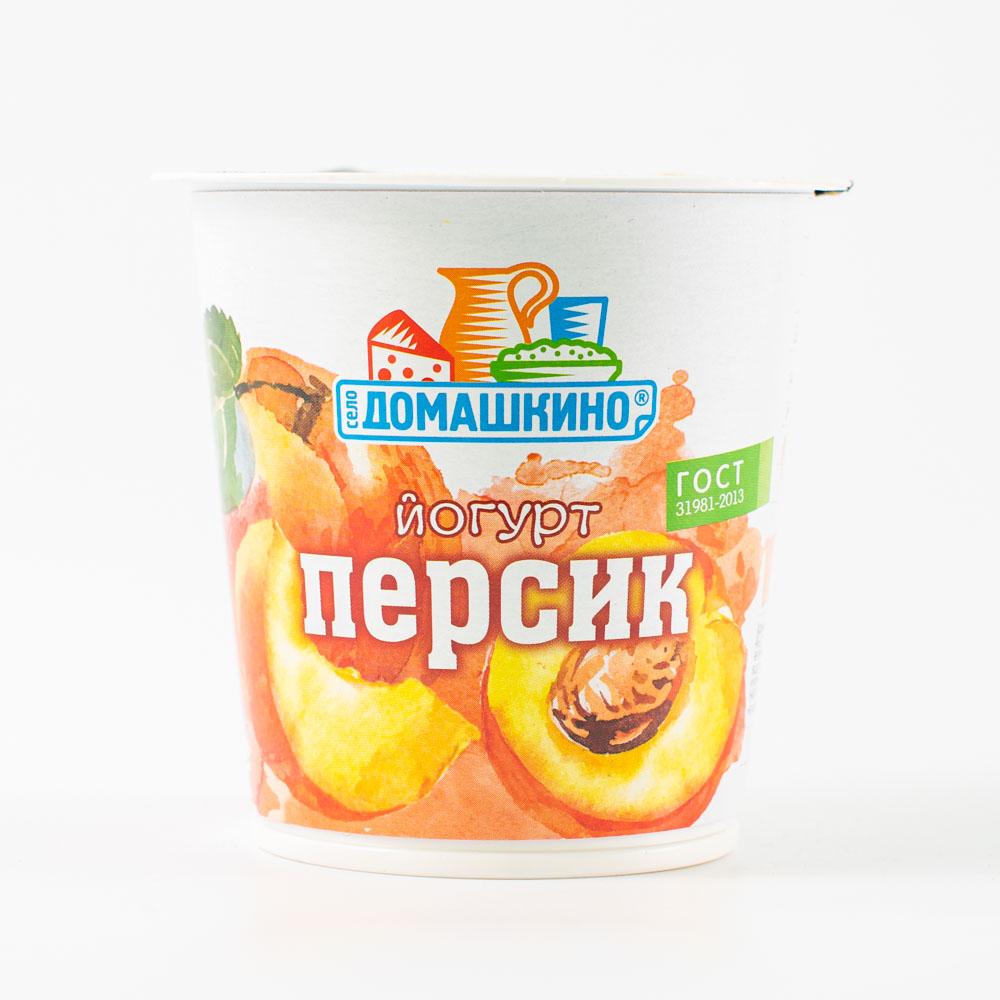 

Йогурт Село Домашкино персик 2,5% 150 г бзмж