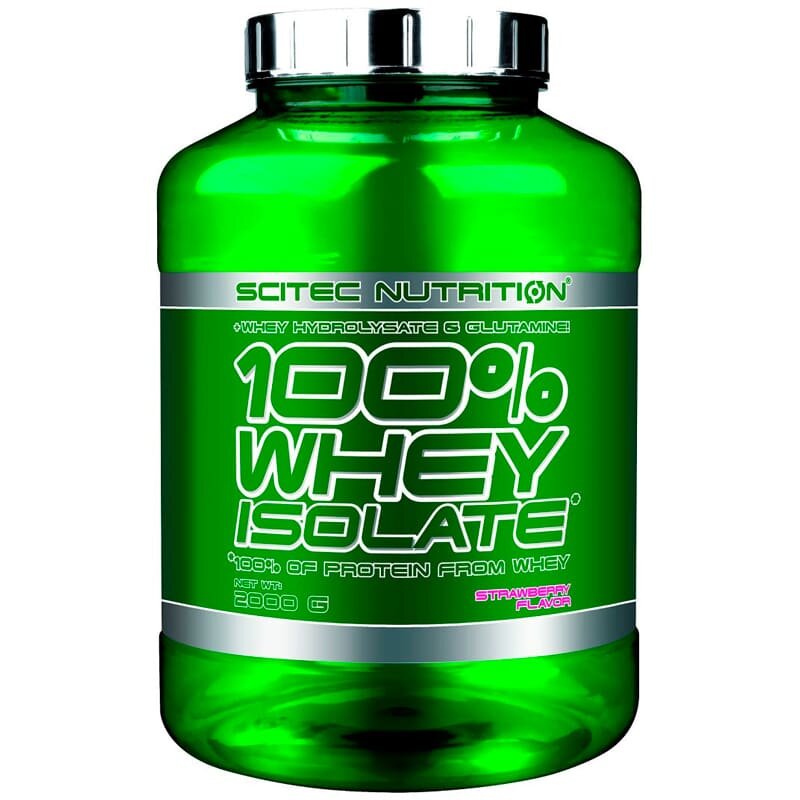 фото Протеин scitec nutrition whey isolate 2000 г ваниль-ягоды